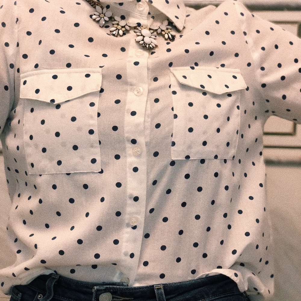 Cute Polka Dot Shirt